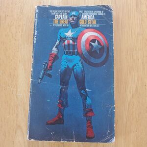 Captain America The Great Gold Steal 1968 Bantam Books Paperback Vintage 1st Edn